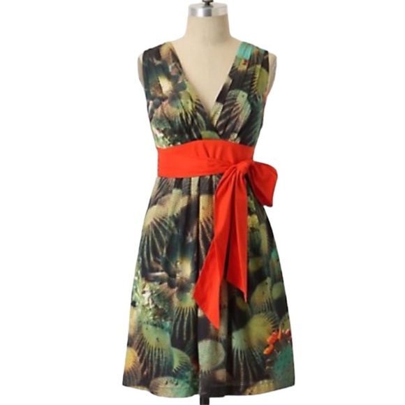 Anthropologie Eva Franco Oroya Cactus Dress - Picture 10 of 11
